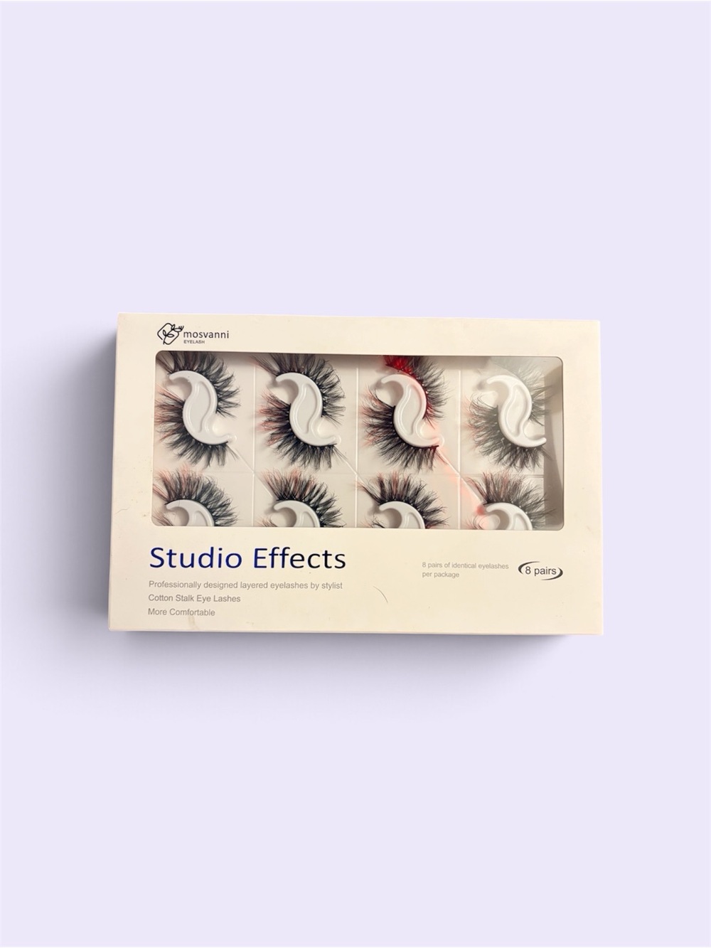 VANNI Studio Effects False Lashes — Black
